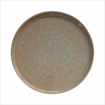 OCO color - türkis-rost - Teller 27cm